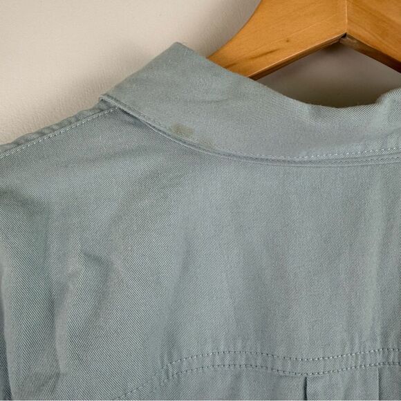 NWT CAbi Alexa Mint Romper Women's Size Large Style 5107 *Stain - Picture 6 of 6